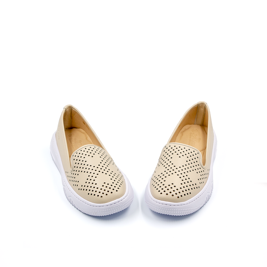 Giày Sneaker Nữ Tomoyo Da Microfiber