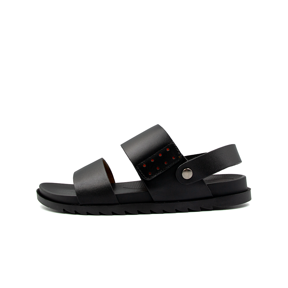 Sandal Tomoyo Da Bò Thật Đế Rãnh Chống Trượt TMS30201