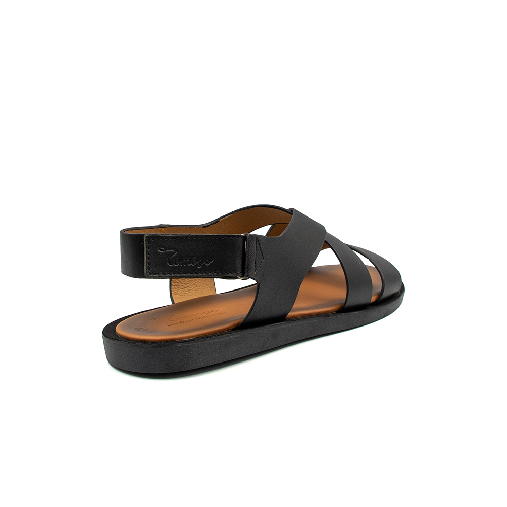 Dép Sandal Nam Da Bò Cao Cấp Tomoyo TMS80101
