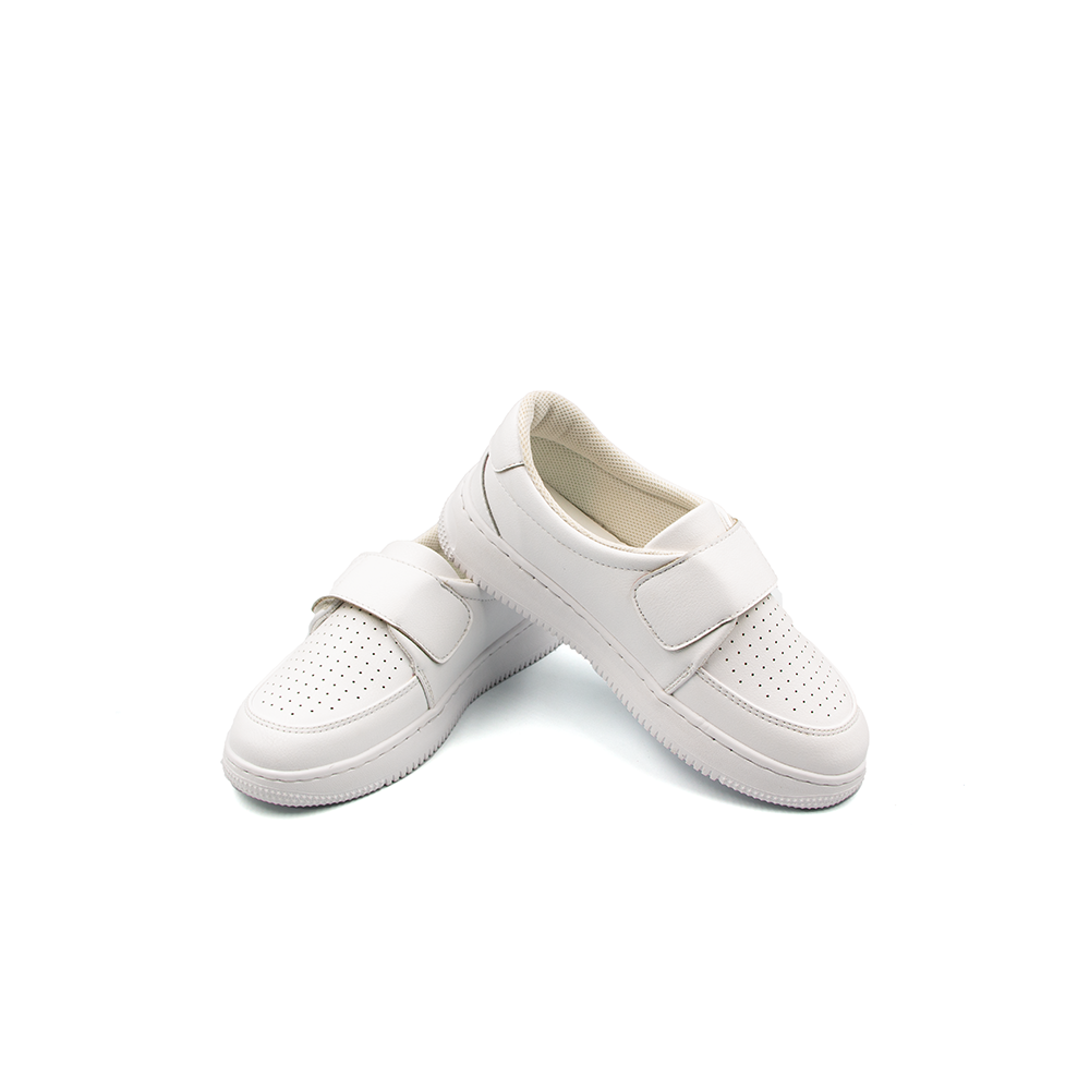 Giày Sneaker Nữ TOMOYO Da Microfiber Quai Dán TMW32807