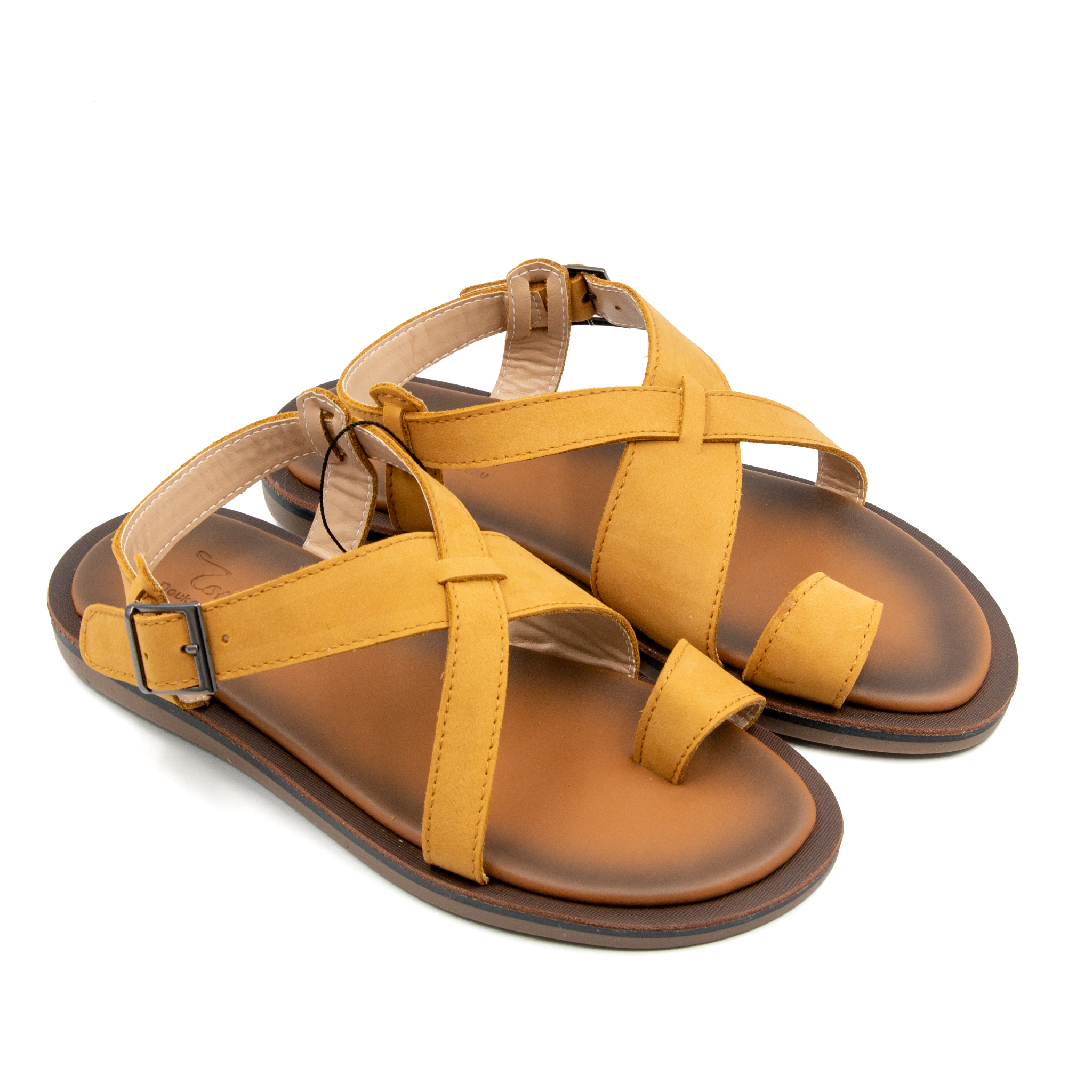 Dép Sandal Nam Da Bò Cao Cấp Tomoyo TMS10203