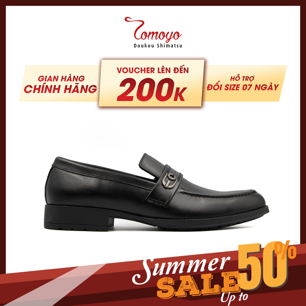 Giày Tây Nam Không Dây Tomoyo TMN06901