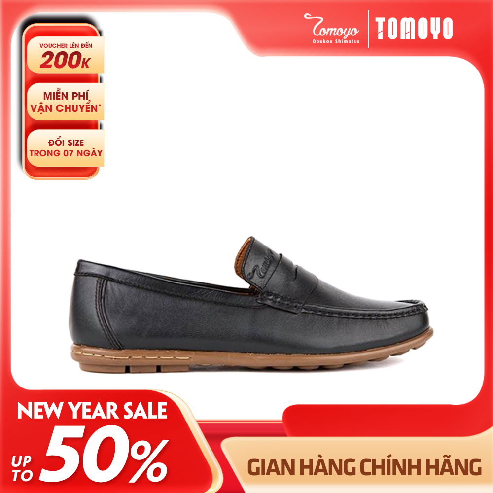 Giày Lười Nam Đế May Tomoyo TMN07401