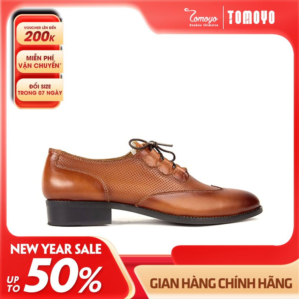 Giày Tây Nam Công Sở Da Bò Tomoyo TMN11603
