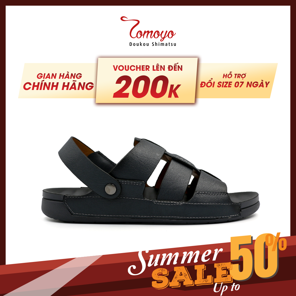 Dép Sandal Nam Da Bò Cao Cấp TMS30004