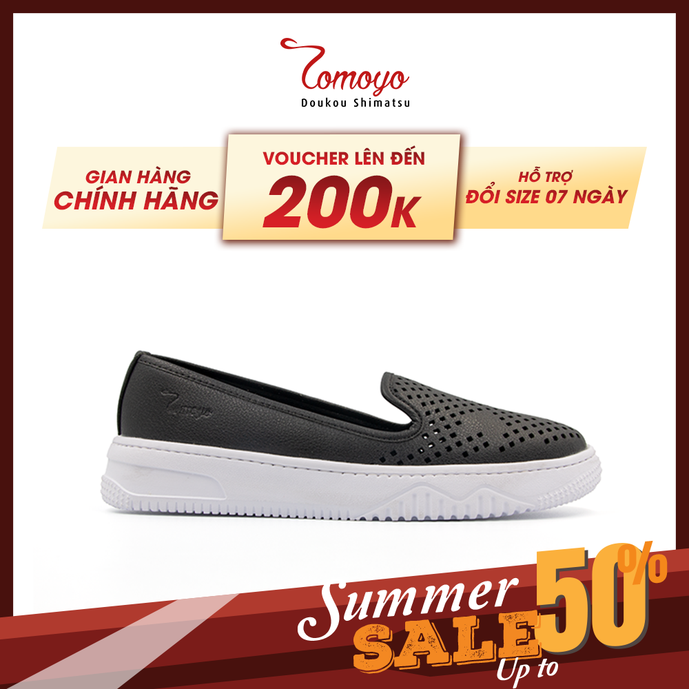 Giày Sneaker Nữ Tomoyo Da Microfiber