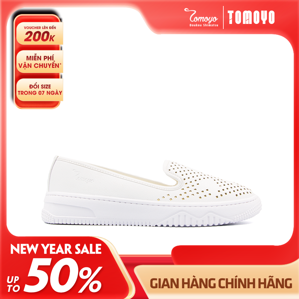 Giày Sneaker Nữ Tomoyo Da Microfiber