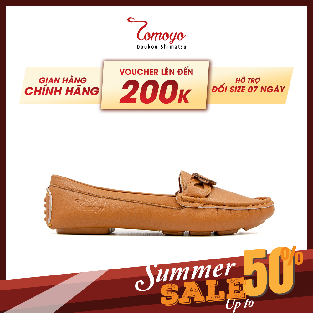 Giày Búp Bê Nữ Đính Nơ Tomoyo TMW31702