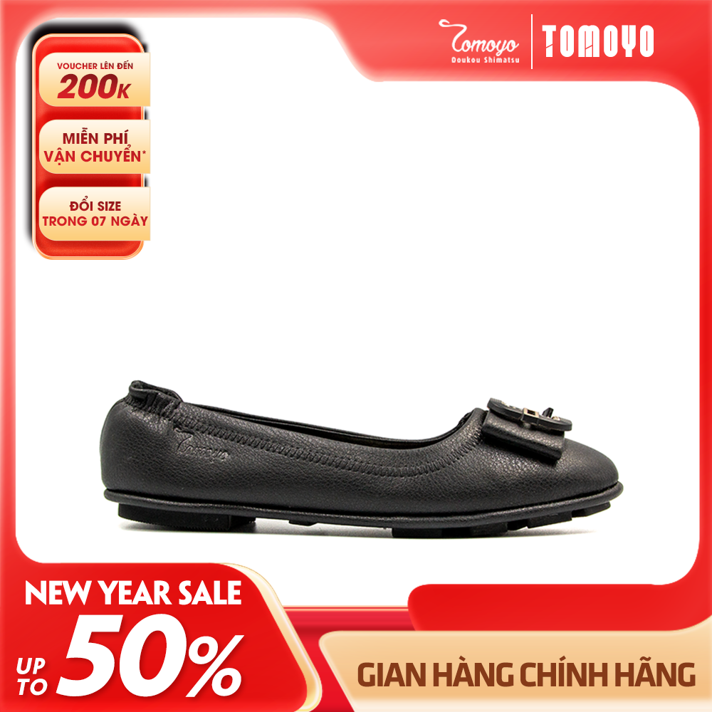 Giày Nữ Búp Bê Da MicroFiber Siêu Nhẹ Tomoyo TMW31801