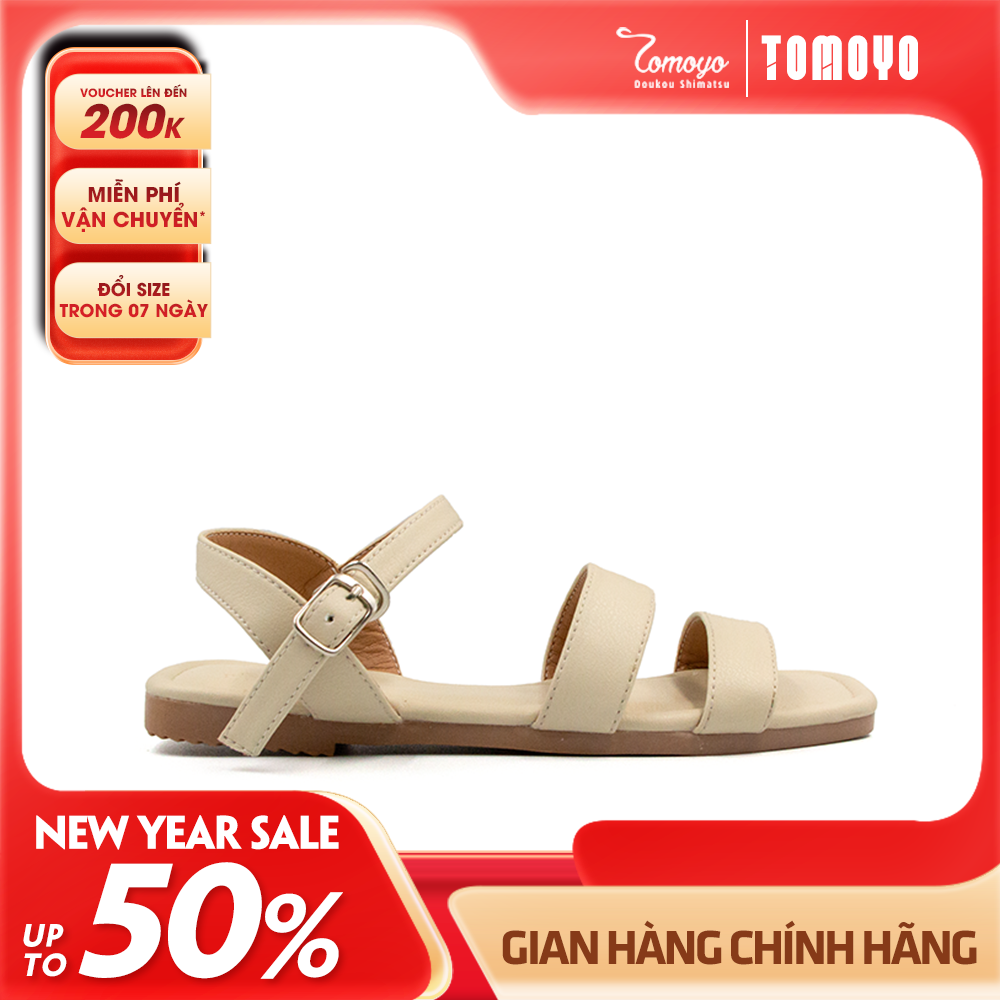 Sandal Dép Nữ Quai Ngang Da Microfiber TMW32609