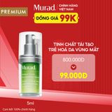  Serum giảm thiểu nếp nhăn và bọng mắt MURAD RETINOL YOUTH RENEWAL EYE SERUM 5ml (05/2023) 