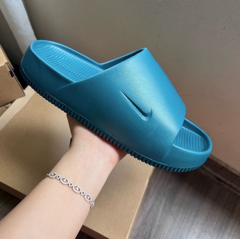 1639 - HÀNG CHÍNH HÃNG - DÉP NIKE CALM SLIDE *GEODE TEAL* - CODE: FD4116-300