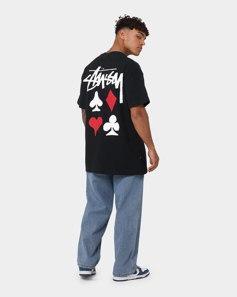 1147 - HÀNG CHÍNH HÃNG - ÁO THUN STUSSY - STUSSY FULL DECK 2 - BLACK