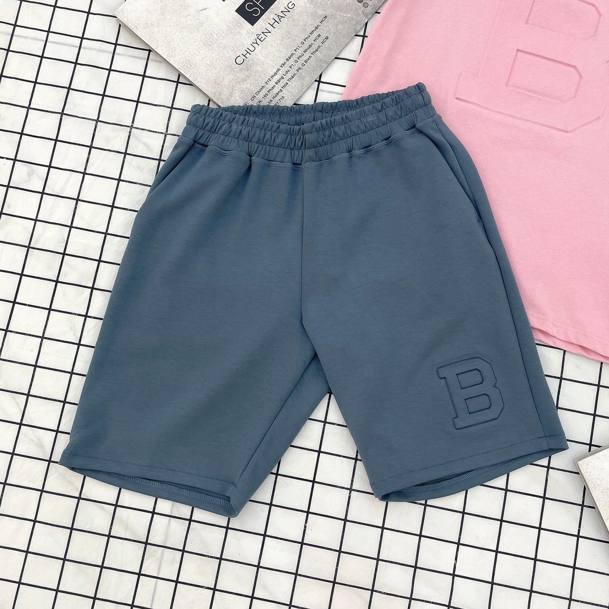 2307 - HÀNG CHÍNH HÃNG - QUẦN SHORT NEW ERA - LOGO B NỔI XANH - MARINE - CODE 14187415