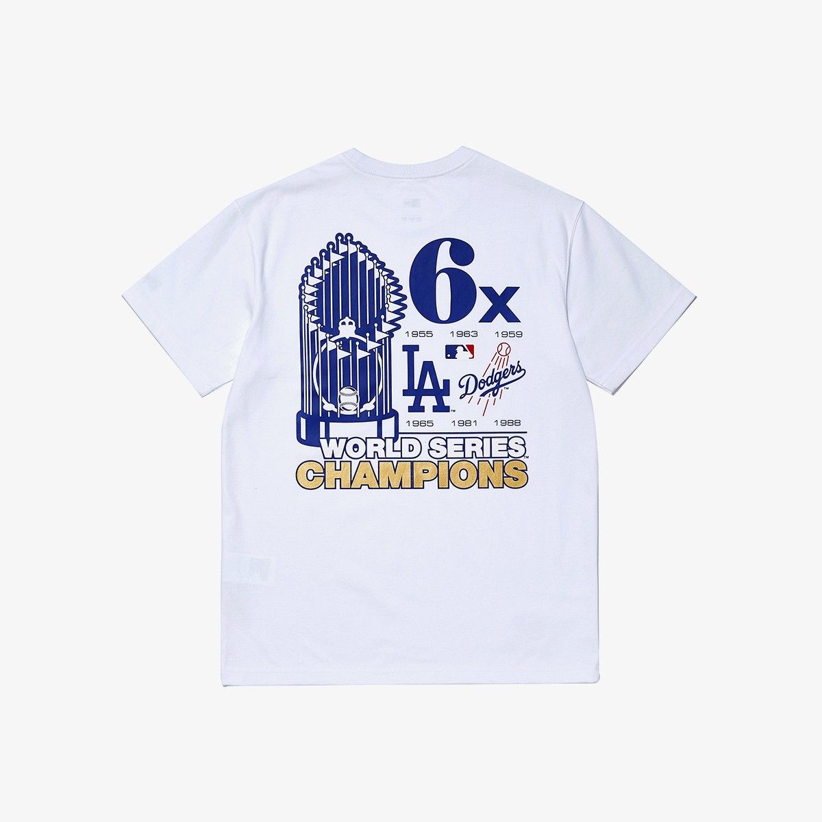 0007 - HÀNG CHÍNH HÃNG - ÁO THUN NEW ERA - CHAMPION *WHITE* - 2021**