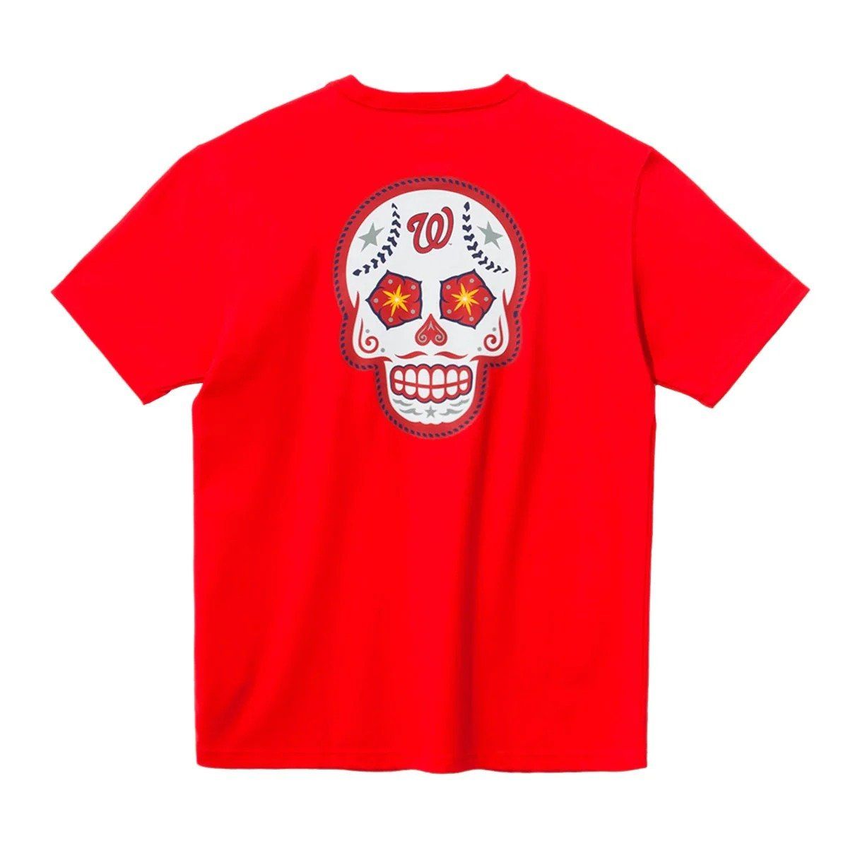 0883 - HÀNG CHÍNH HÃNG - ÁO THUN NEW ERA - Đầu Lâu * ĐỎ * CODE: 12544727