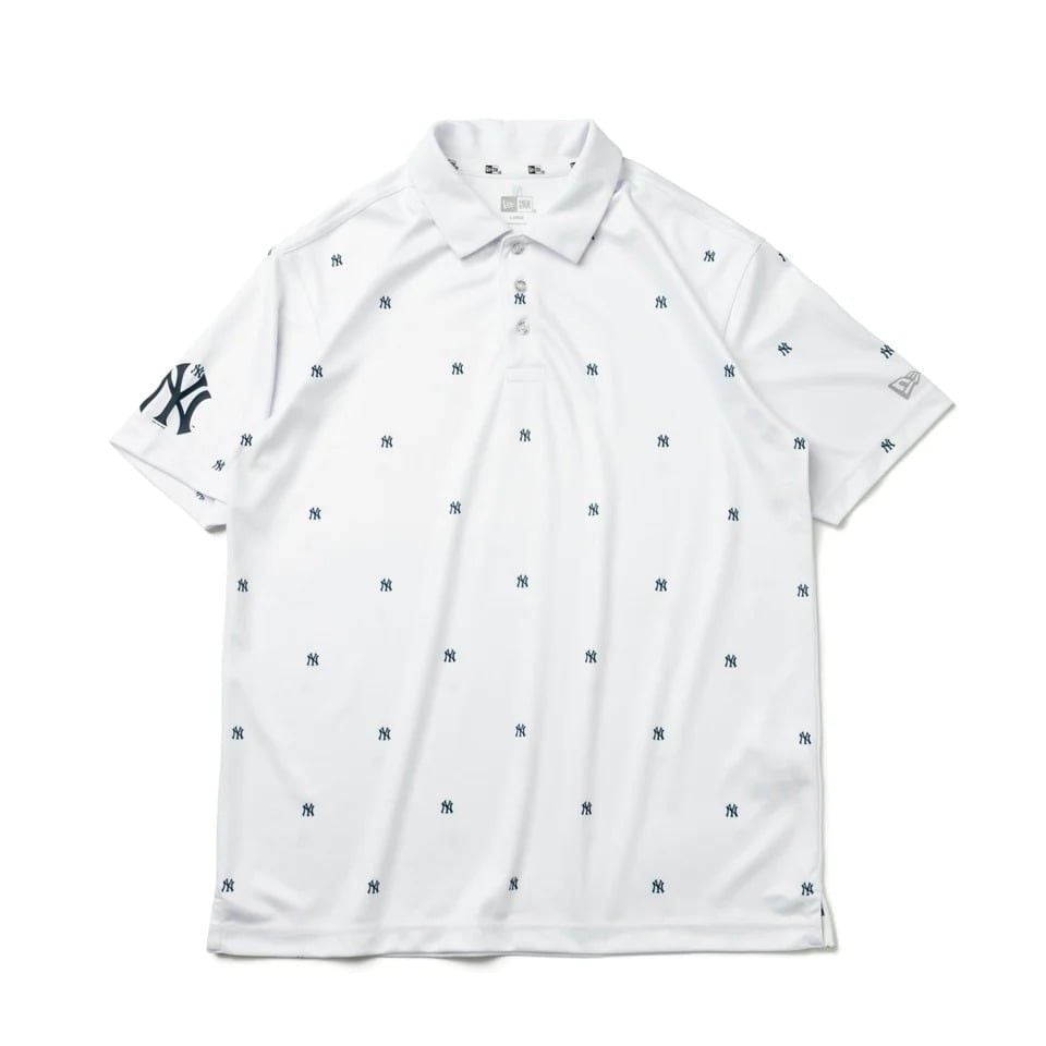  0917 - HÀNG CHÍNH HÃNG -  ÁO POLO NEW ERA  - GOLF MONOGRAM  * TRẮNG * CODE : 13061586 