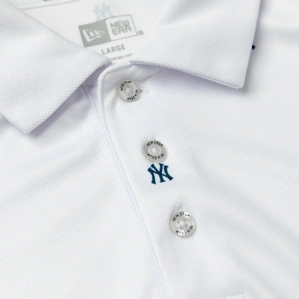 0917 - HÀNG CHÍNH HÃNG - ÁO POLO NEW ERA - GOLF MONOGRAM * TRẮNG * CODE : 13061586