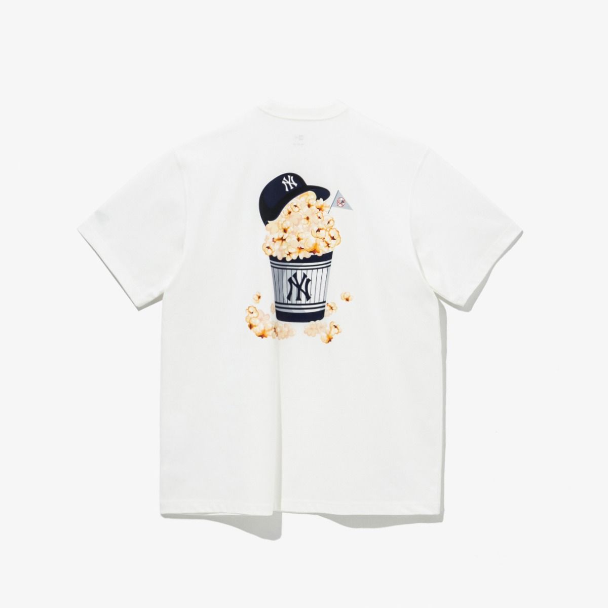 0916 - HÀNG CHÍNH HÃNG - ÁO THUN NEW ERA - NY BẮP RANG * TRẮNG * CODE : 13697649