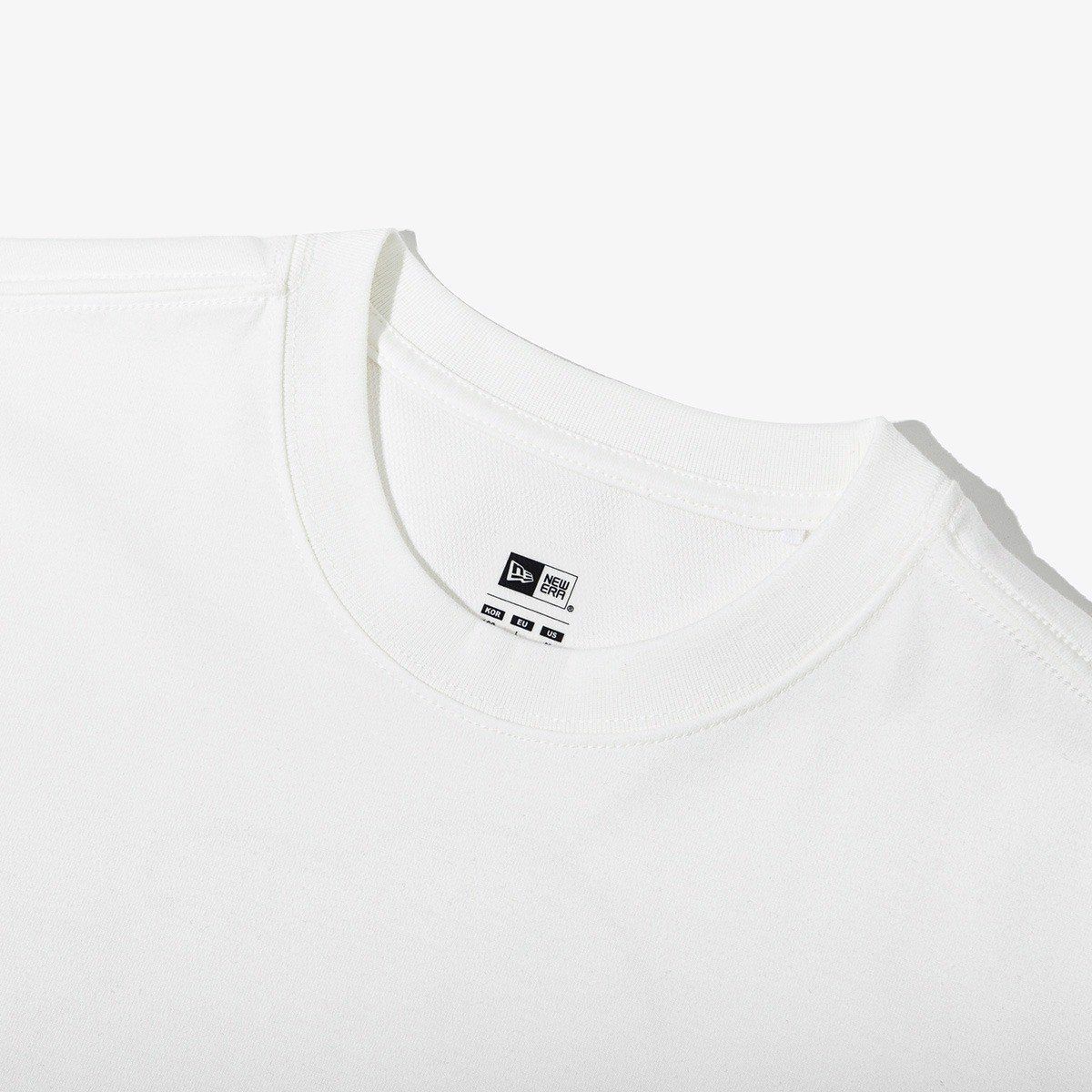 0958 - HÀNG CHÍNH HÃNG - ÁO THUN NEW ERA - NY BẮP RANG - TRẮNG - CODE : 13697649