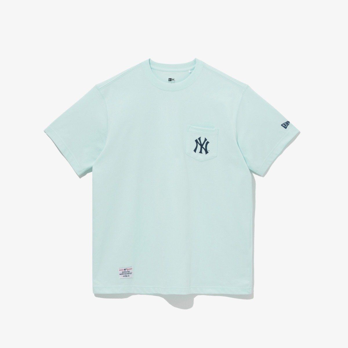 1022 - HÀNG CHÍNH HÃNG - ÁO THUN NEW ERA - NY BẮP RANG - MINT - CODE: 13697651