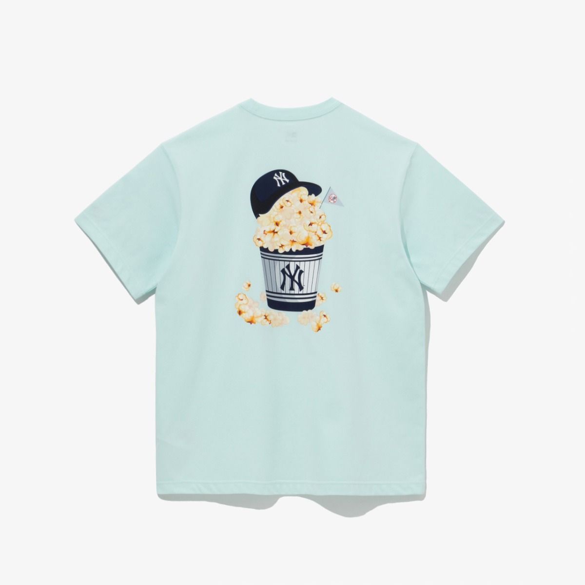 1022 - HÀNG CHÍNH HÃNG - ÁO THUN NEW ERA - NY BẮP RANG - MINT - CODE: 13697651