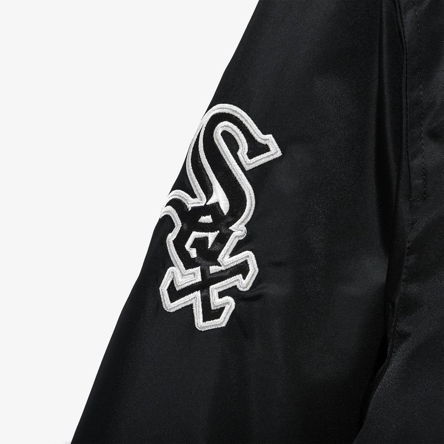 2677 - HÀNG CHÍNH HÃNG - ÁO KHOÁC BOMBER PHAO NEW ERA CHICAGO - BLACK - CODE: 14397917