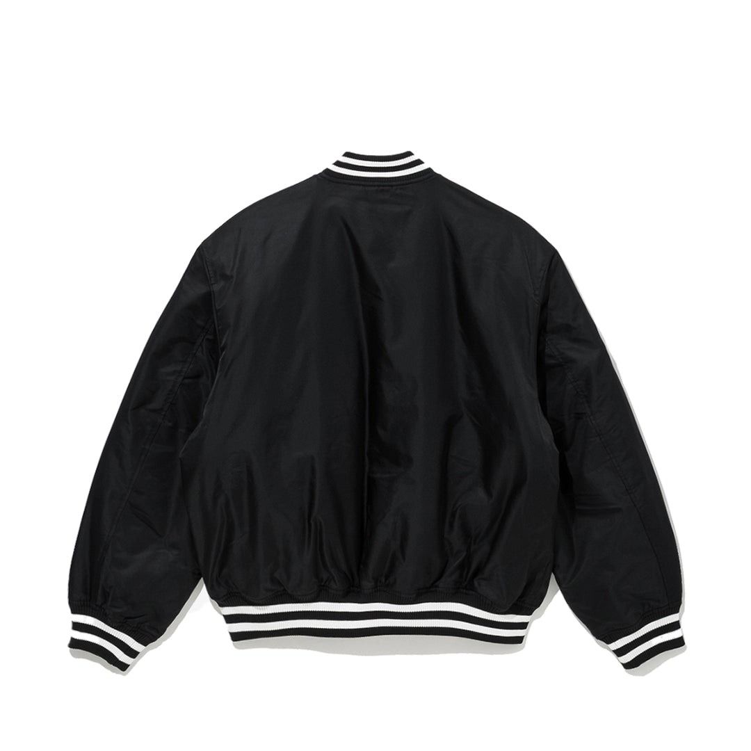 2677 - HÀNG CHÍNH HÃNG - ÁO KHOÁC BOMBER PHAO NEW ERA CHICAGO - BLACK - CODE: 14397917