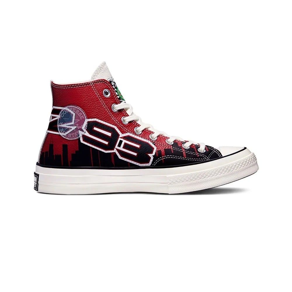 0954 - HÀNG CHÍNH HÃNG - GIÀY CONVERSE - Chuck 70 High-Top - CHINATOWN NBA * ĐỎ ĐEN * CODE : 171243C-7.5