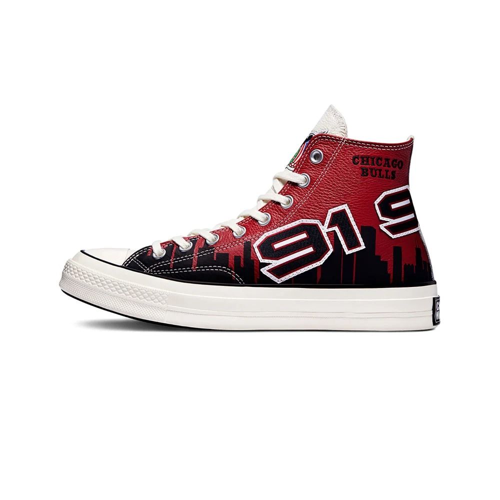 0954 - HÀNG CHÍNH HÃNG - GIÀY CONVERSE - Chuck 70 High-Top - CHINATOWN NBA * ĐỎ ĐEN * CODE : 171243C-7.5