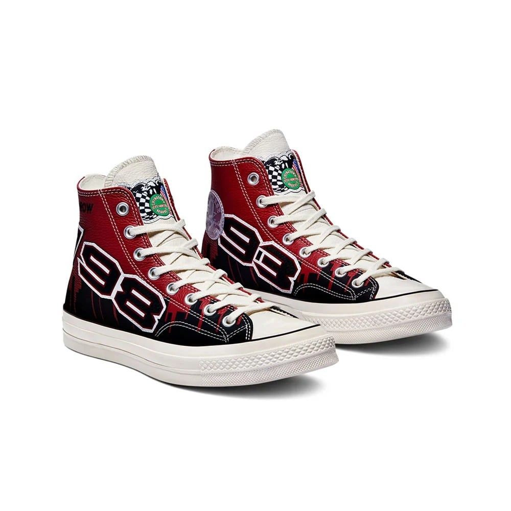 0954 - HÀNG CHÍNH HÃNG - GIÀY CONVERSE - Chuck 70 High-Top - CHINATOWN NBA * ĐỎ ĐEN * CODE : 171243C-7.5