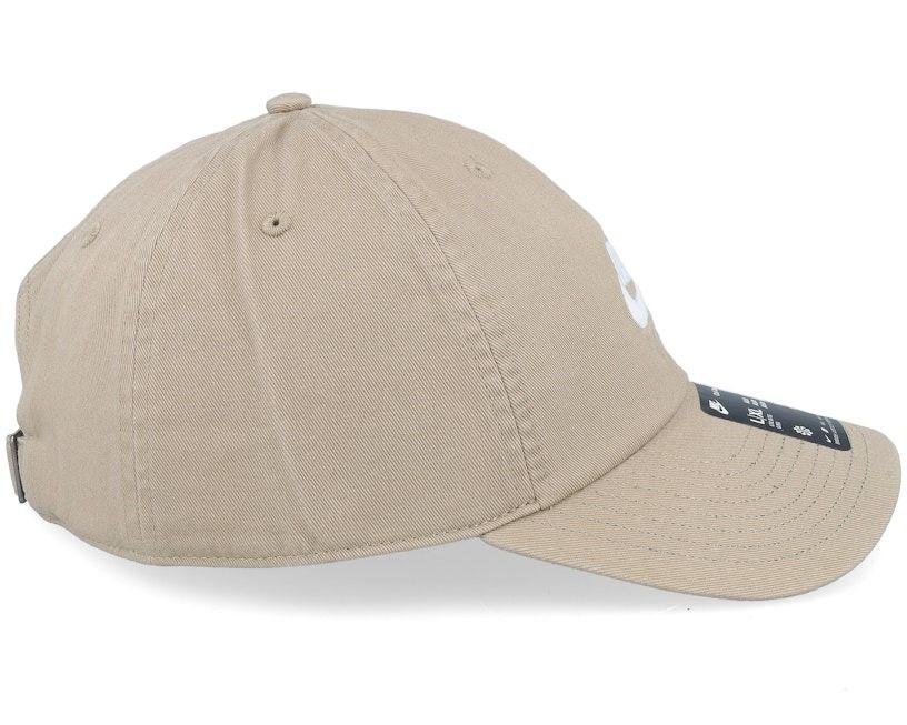 2672 - HÀNG CHÍNH HÃNG - MŨ - NÓN NIKE BEGIE - SWOOSH TRẮNG