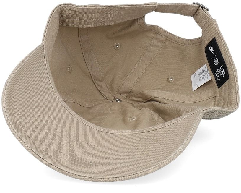 2672 - HÀNG CHÍNH HÃNG - MŨ - NÓN NIKE BEGIE - SWOOSH TRẮNG