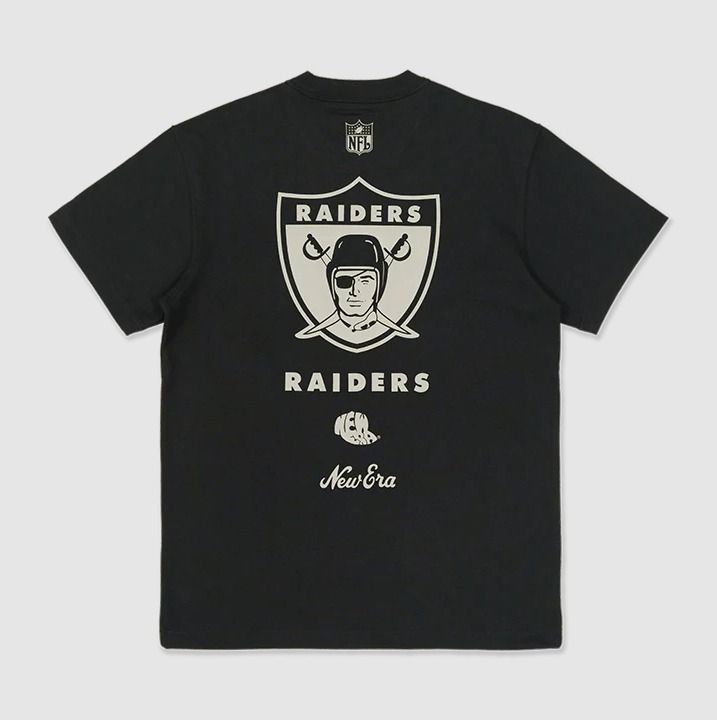 1071 - HÀNG CHÍNH HÃNG - ÁO THUN NEW ERA - LAS VEGAS RAIDERS - ĐEN - CODE: 13527228