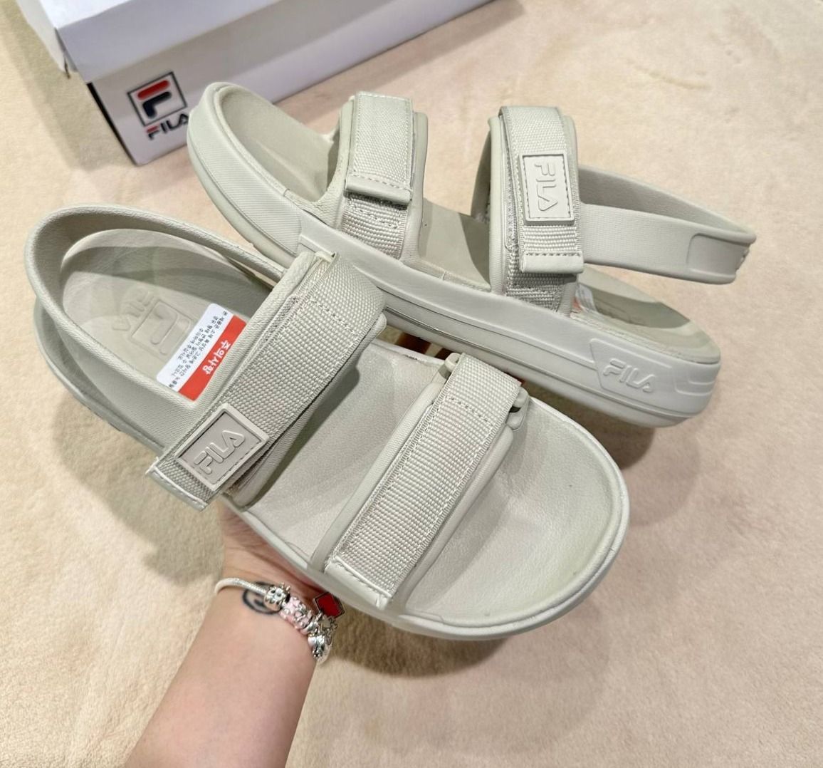 1008 - HÀNG CHÍNH HÃNG - GIÀY QUAI HẬU SANDAL FILA SURFY MÀU - * Beige Brown * - CODE:1SM01934E_925