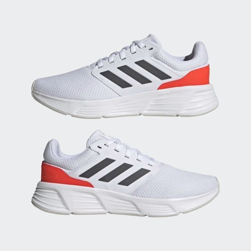 Nhân bản từ 2685 - HÀNG CHÍNH HÃNG - GIÀY THỂ ADIDAS GALAXY 6M - TRẮNG GÓT CAM - CODE : HP2419