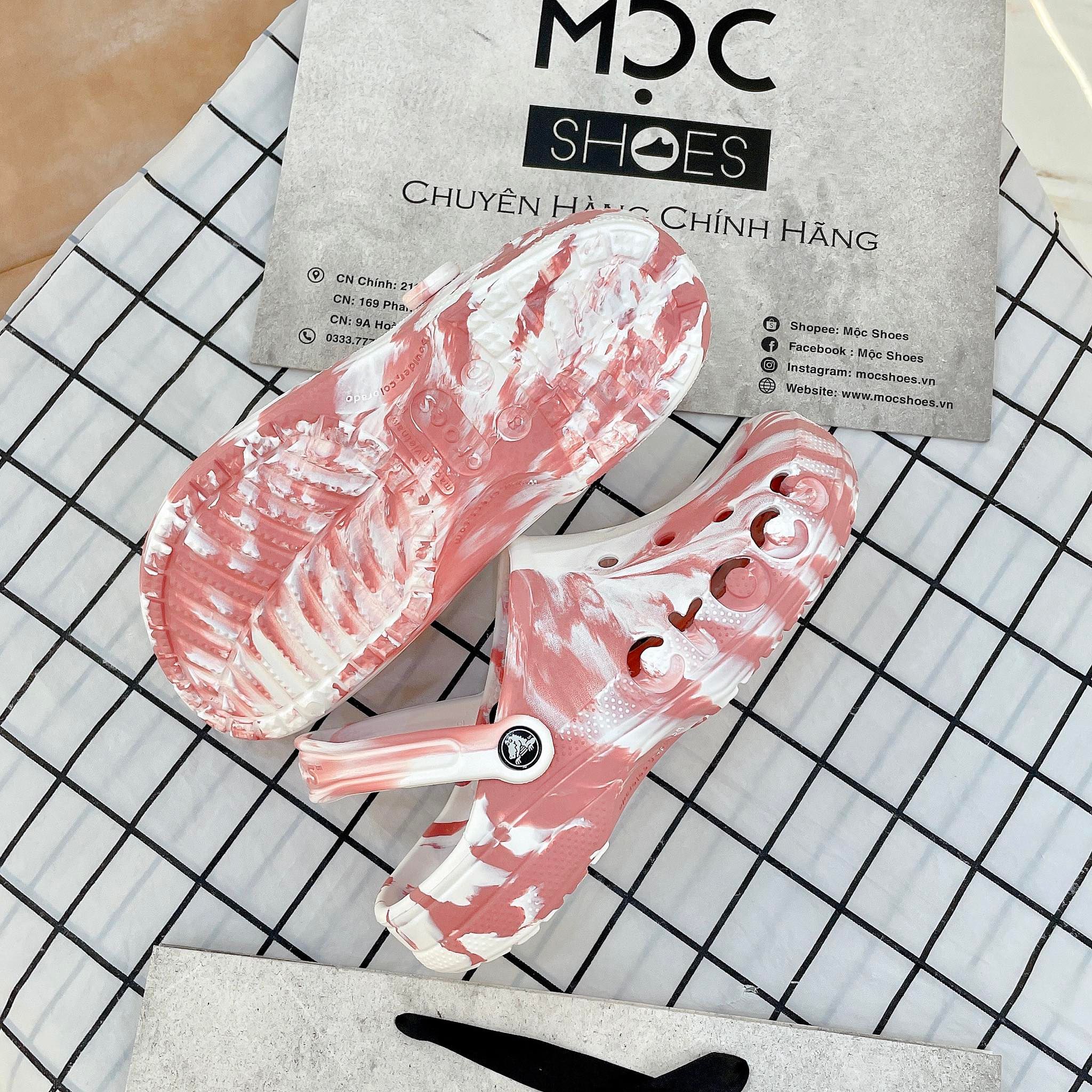 2319 - HÀNG CHÍNH HÃNG - GIÀY CLOG UNISEX CROCS BAYA - DÂU TÂY LOANG
