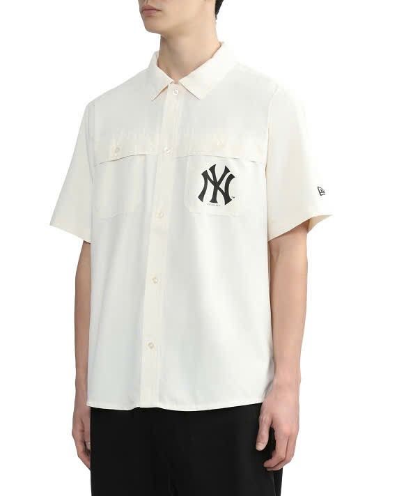 2686 - HÀNG CHÍNH HÃNG - ÁO NEW ERA - SƠ MI 2 TÚI - NEW YORK - KEM - CODE: 14529325