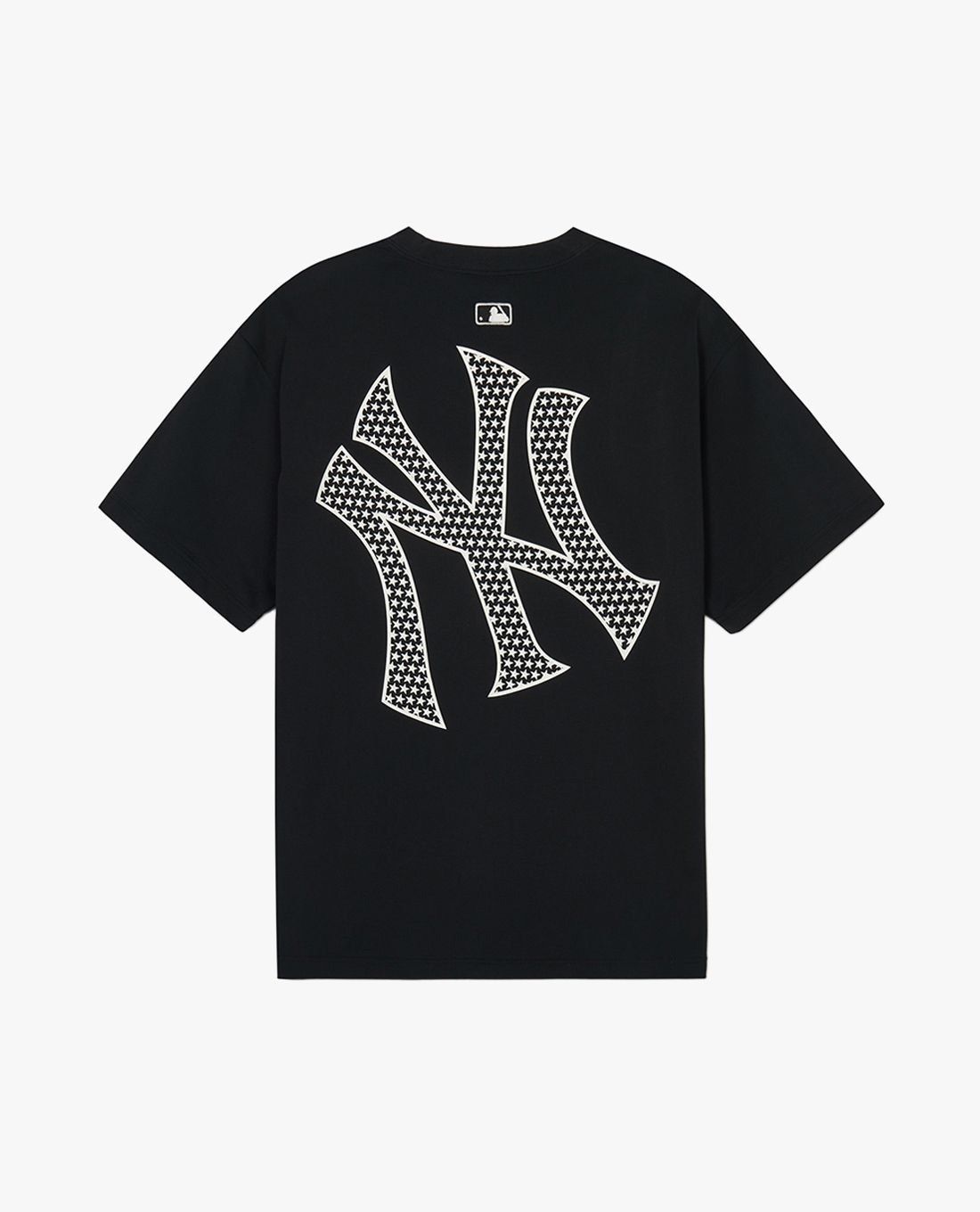 2692 - HÀNG CHÍNH HÃNG - ÁO THUN MLB - BIG LOGO NGÔI SAO LẤP LÁNH - ĐEN - CODE : 3ASTX0143