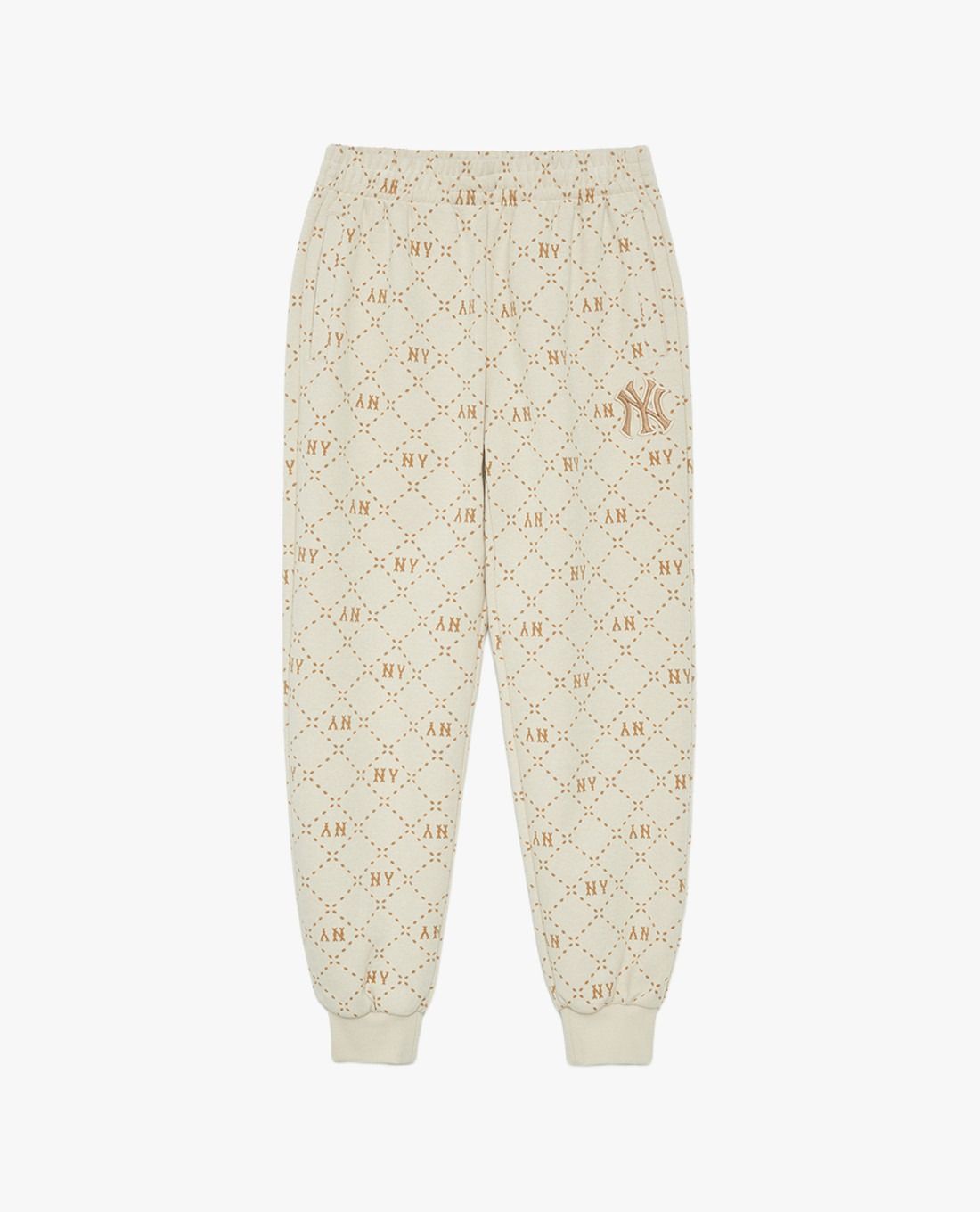 1654 - HÀNG CHÍNH HÃNG - QUẦN JOGGER UNISEX LƯNG THUN DIAMOND MONOGRAM JACQUARD