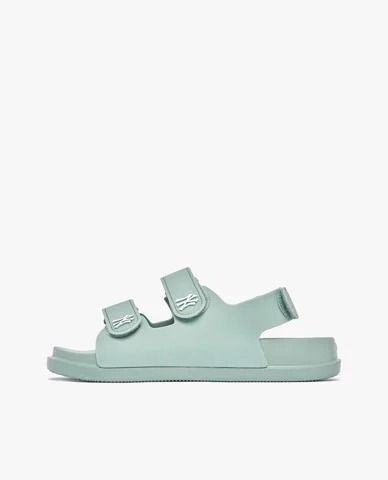 1031 - HÀNG CHÍNH HÃNG - GIÀY SANDAL MLB - XANH MINT NY - QUAI NHỰA - CODE : 3ASDCBS33