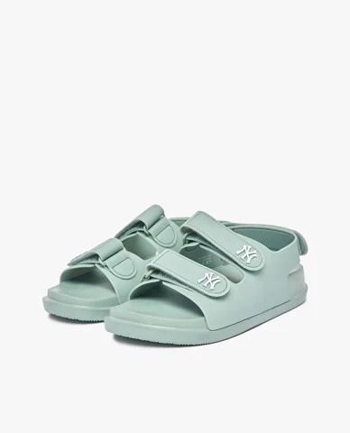 1031 - HÀNG CHÍNH HÃNG - GIÀY SANDAL MLB - XANH MINT NY - QUAI NHỰA - CODE : 3ASDCBS33
