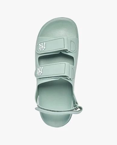 1031 - HÀNG CHÍNH HÃNG - GIÀY SANDAL MLB - XANH MINT NY - QUAI NHỰA - CODE : 3ASDCBS33