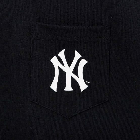 0960 - HÀNG CHÍNH HÃNG - ÁO THUN NEW ERA - NY BẮP RANG - ĐEN - CODE : 13697648