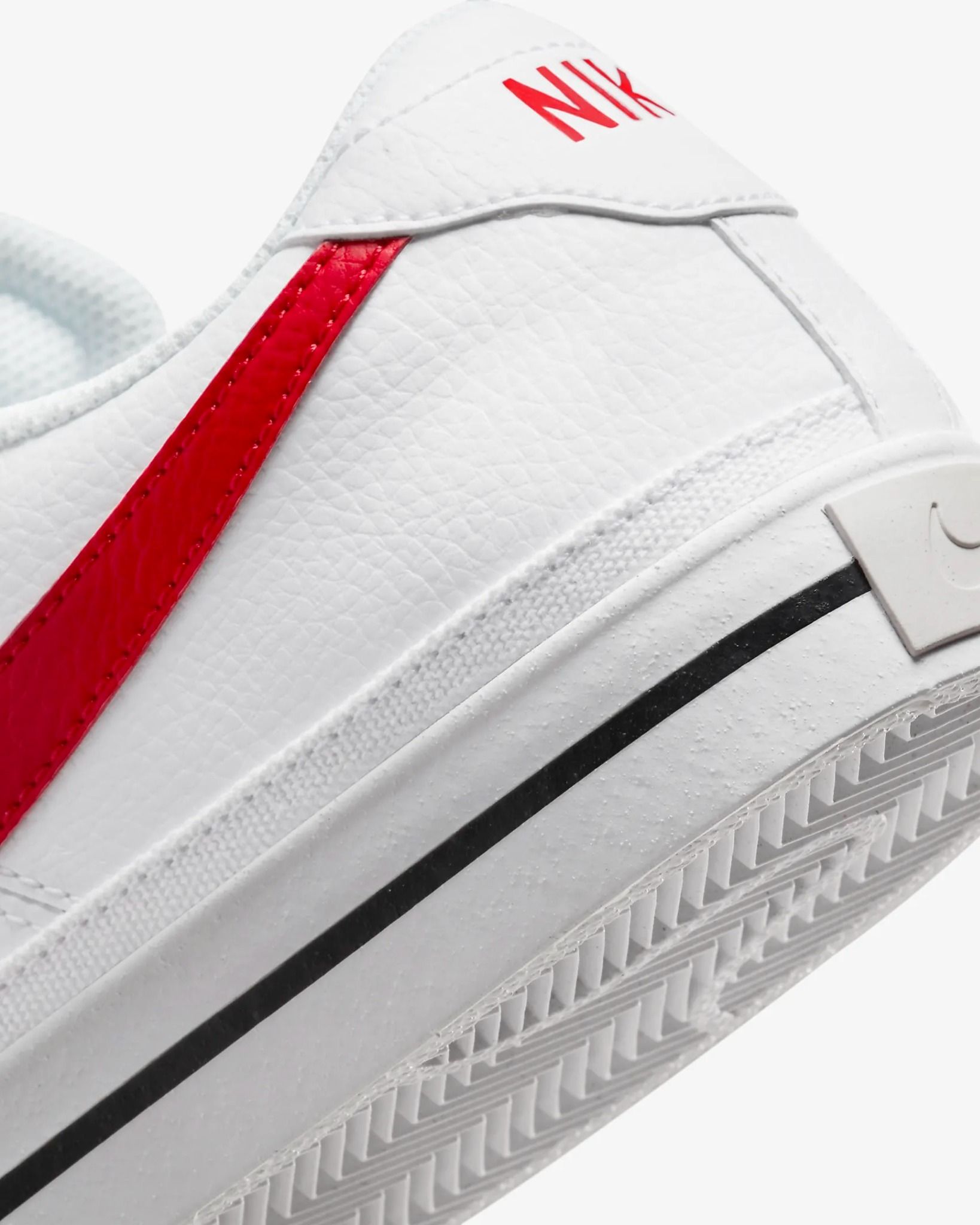 0427 - HÀNG CHÍNH HÃNG - GIÀY NIKE COURT LEGACY LOW - *WHITE/RED* - 2023** - Code: CU4150-105