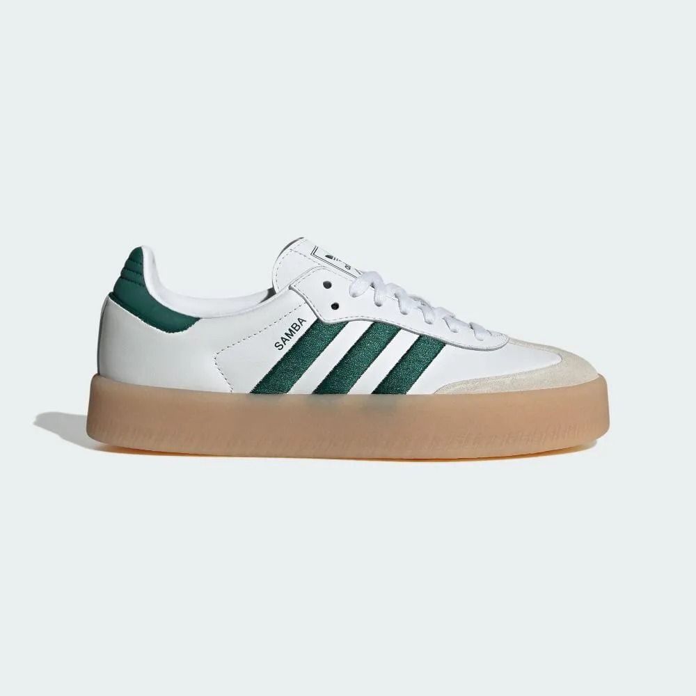 2563 - HÀNG CHÍNH HÃNG - GIÀY ADIDAS SAMBA WHITE/ GREEN *ĐẾ GUM - CODE: ID0440