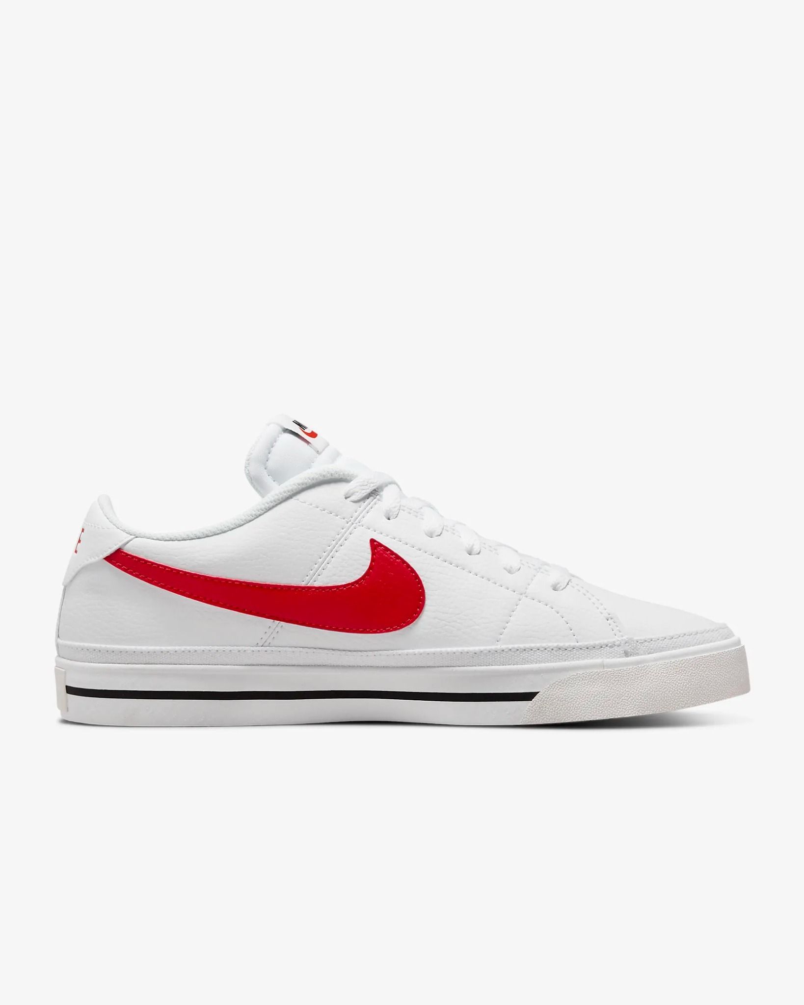 0427 - HÀNG CHÍNH HÃNG - GIÀY NIKE COURT LEGACY LOW - *WHITE/RED* - 2023** - Code: CU4150-105