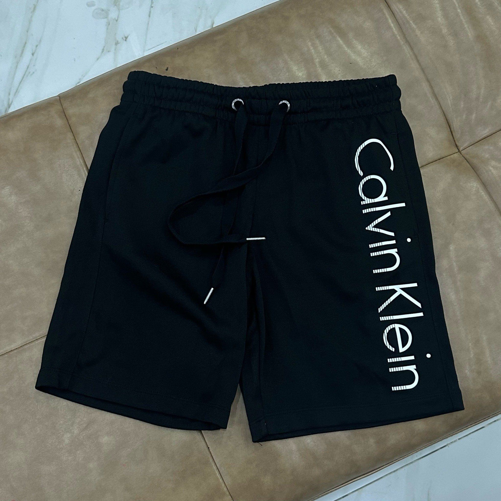 2716 - HÀNG CHÍNH HÃNG - SHORT NỈ CALVIN KLEIN - ĐEN