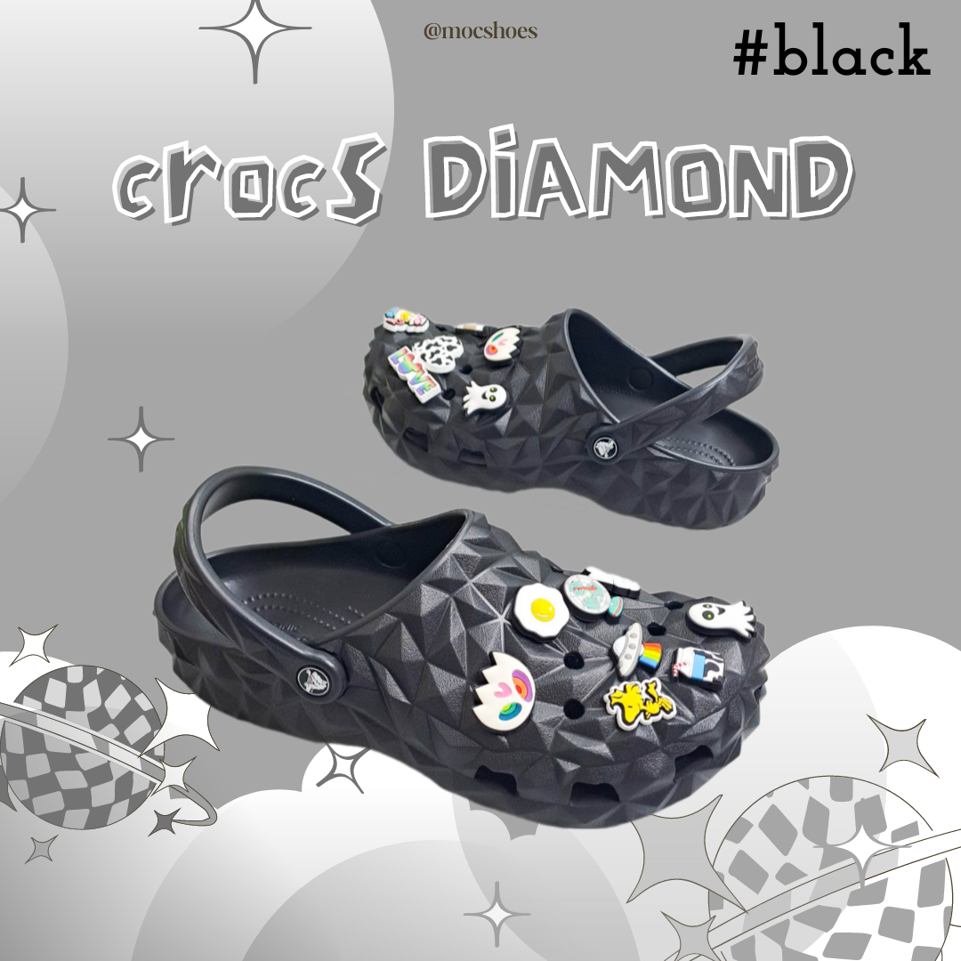 2317 - HÀNG CHÍNH HÃNG - GIÀY CLOG UNISEX CROCS BAYA CRYSTAL - BLACK