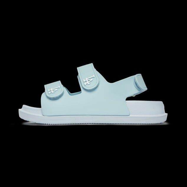 1030 - HÀNG CHÍNH HÃNG - GIÀY SANDAL MLB - LA DODGERS - * XANH BIỂN * - QUAI NHỰA - CODE : 3ASDSD123-07BLL